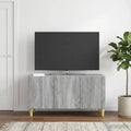 vidaXL Szafka pod telewizor Szary Sonoma 99 x 34,5 x 50 cm
