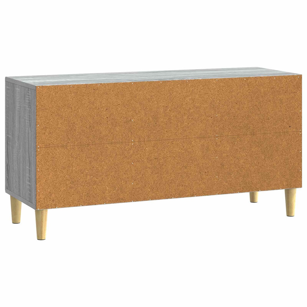 vidaXL Szafka pod telewizor Szary Sonoma 99 x 34,5 x 50 cm