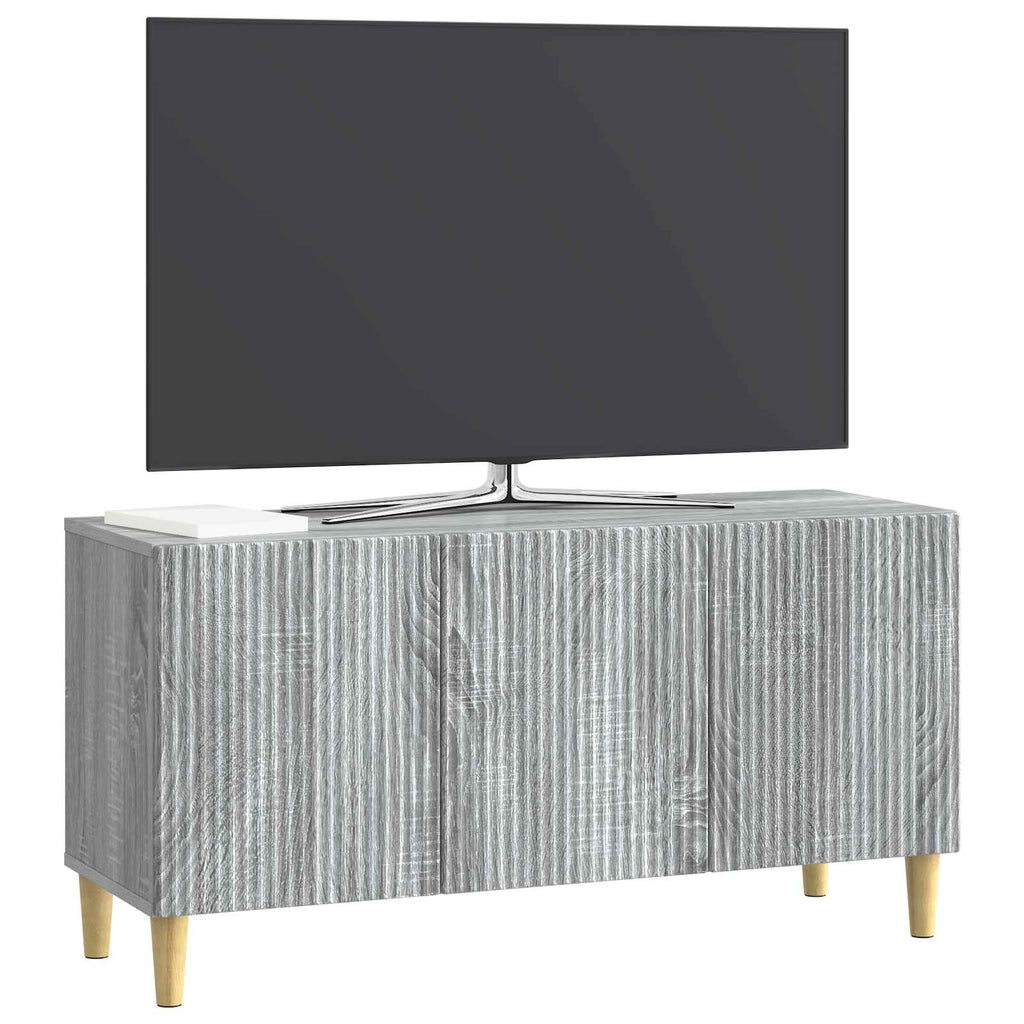 vidaXL Szafka pod telewizor Szary Sonoma 99 x 34,5 x 50 cm