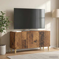 vidaXL Szafka pod telewizor Stare drewno 99 x 34,5 x 50 cm