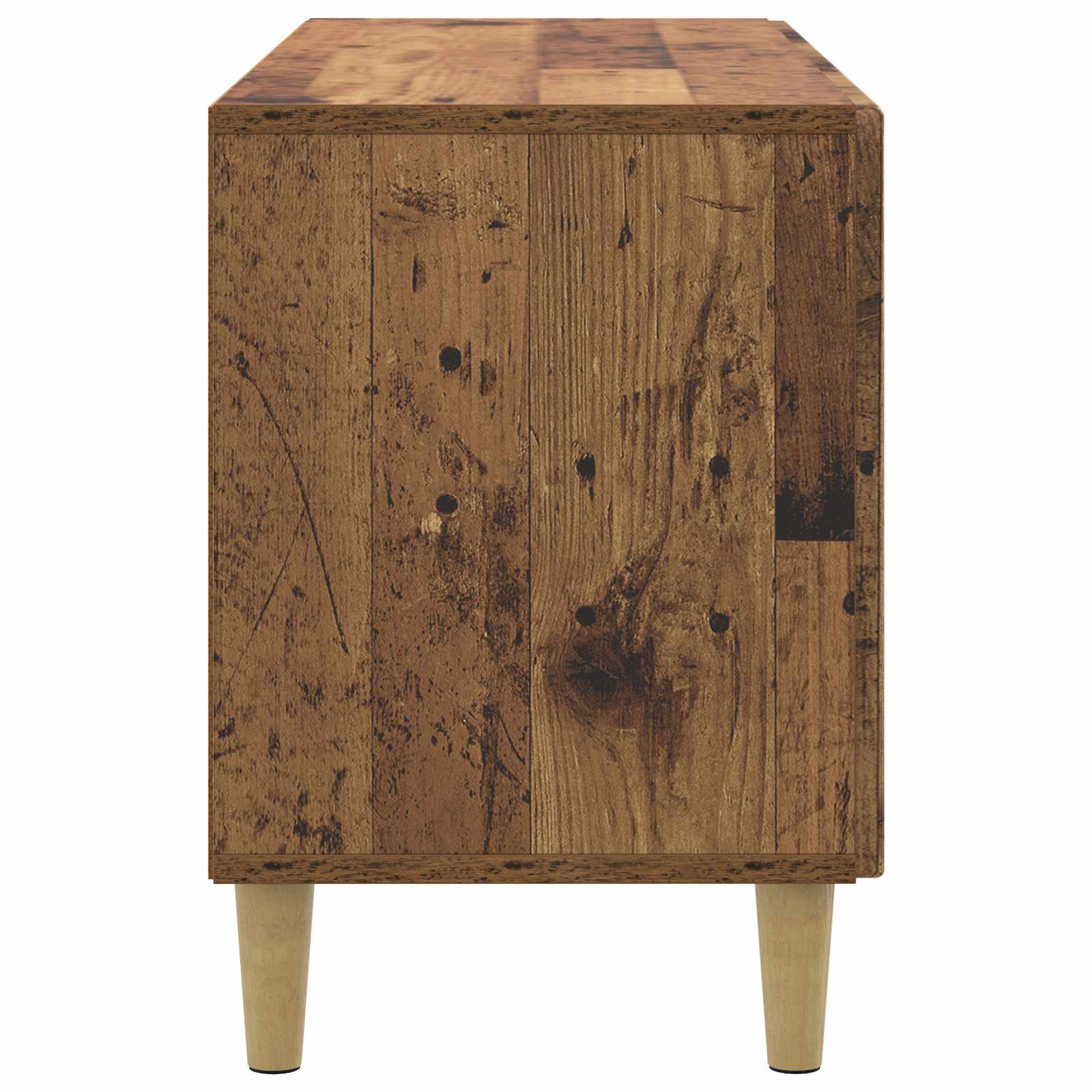 vidaXL Szafka pod telewizor Stare drewno 99 x 34,5 x 50 cm