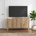 vidaXL Szafka pod telewizor 99 x 34,5 x 50 cm Dąb artisan