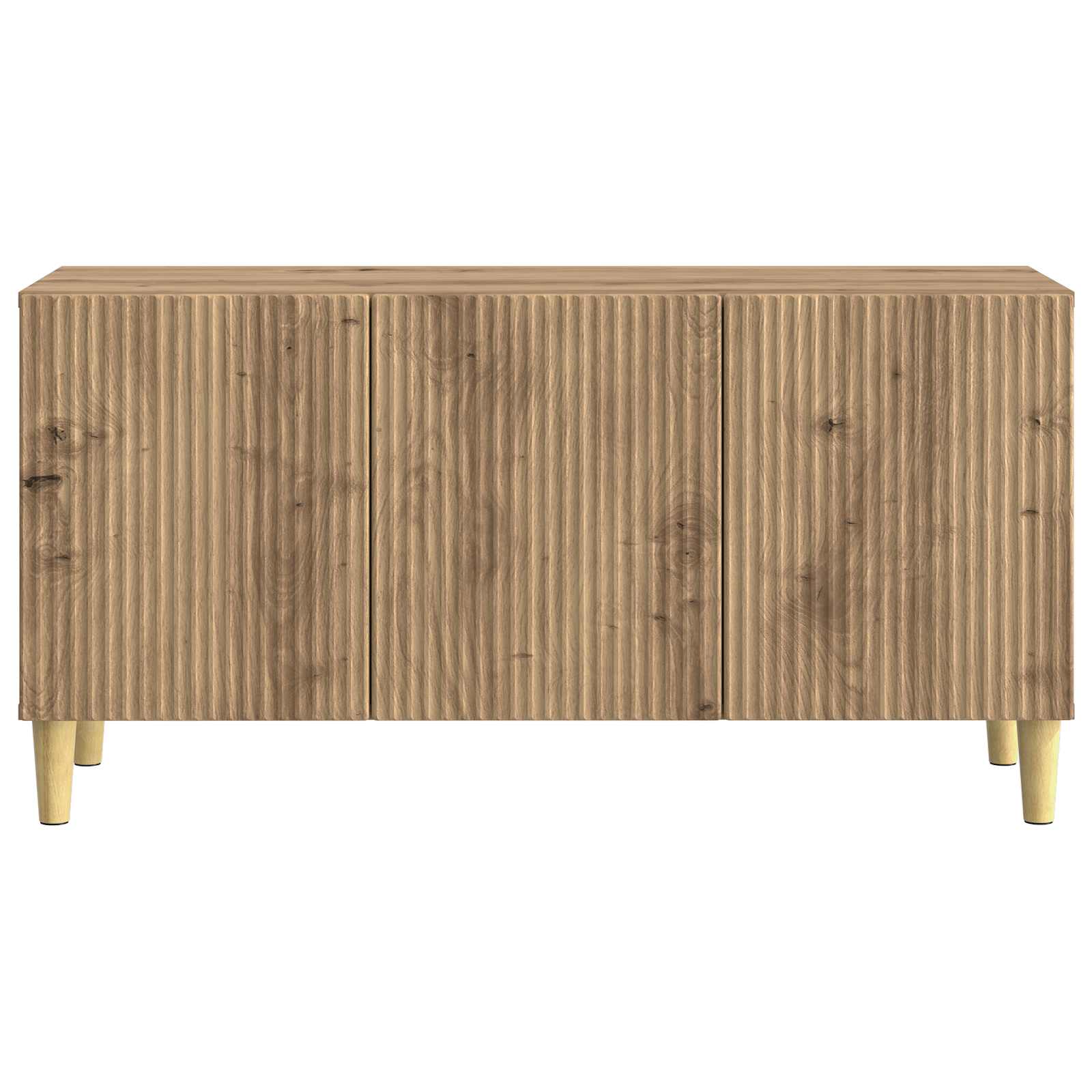 vidaXL Szafka pod telewizor Dąb artisan 99 x 34,5 x 50 cm