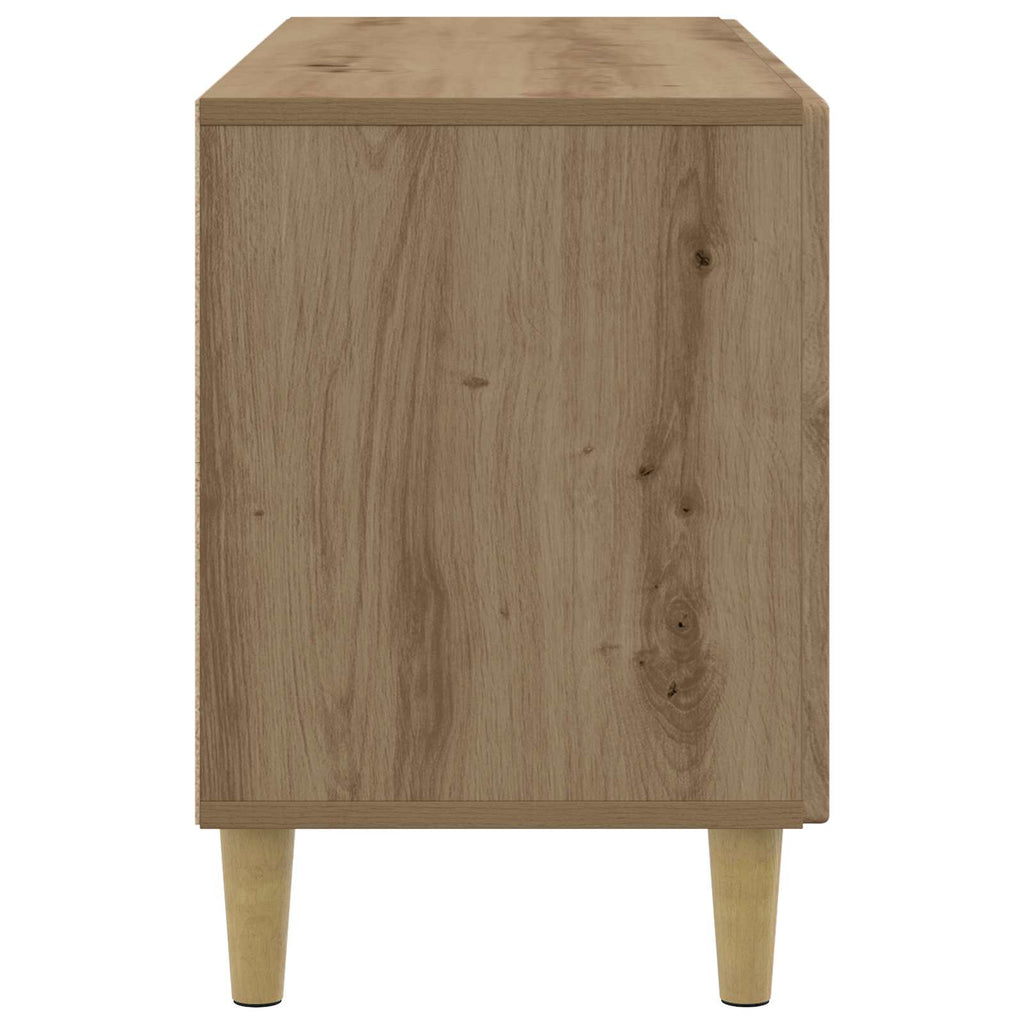 vidaXL Szafka pod telewizor Dąb artisan 99 x 34,5 x 50 cm