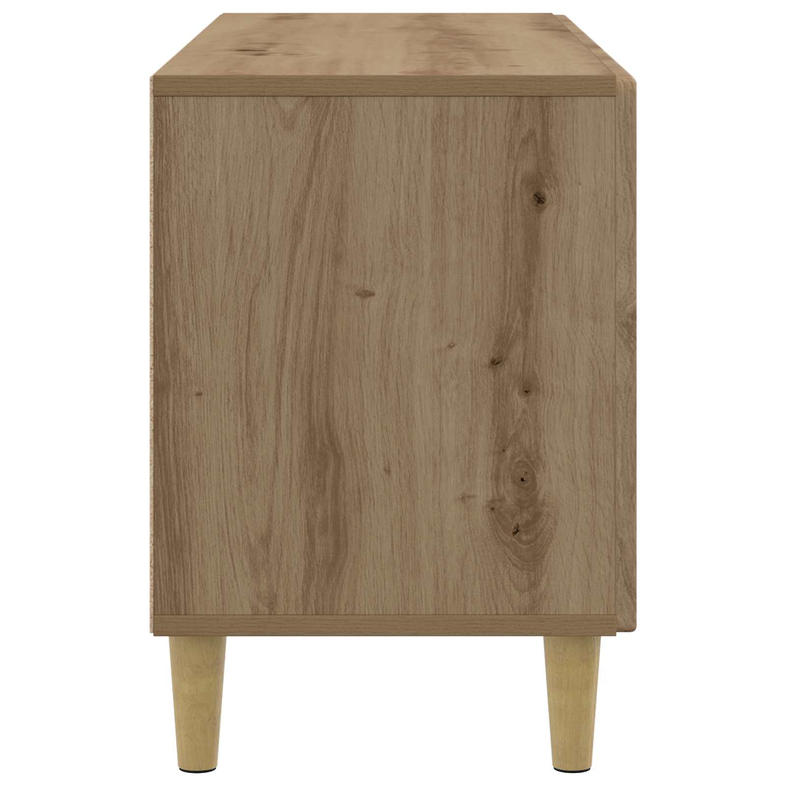 vidaXL Szafka pod telewizor Dąb artisan 99 x 34,5 x 50 cm