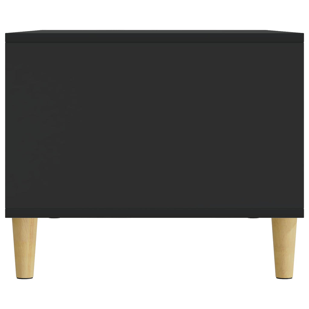 vidaXL Stolik kawowy Czarny 90 x 50 x 40 cm Drewno inżynieryjne