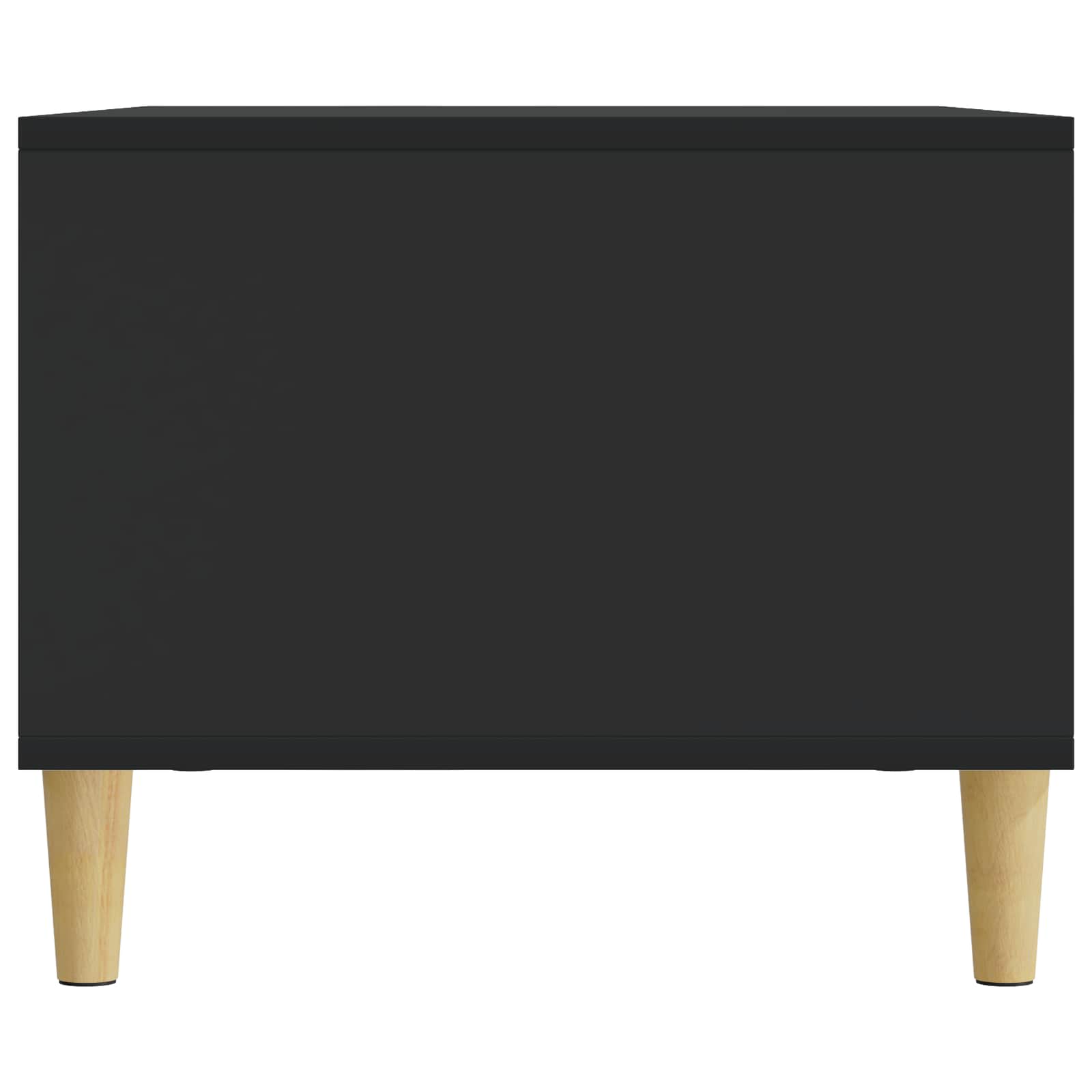 vidaXL Stolik kawowy Czarny 90 x 50 x 40 cm Drewno inżynieryjne