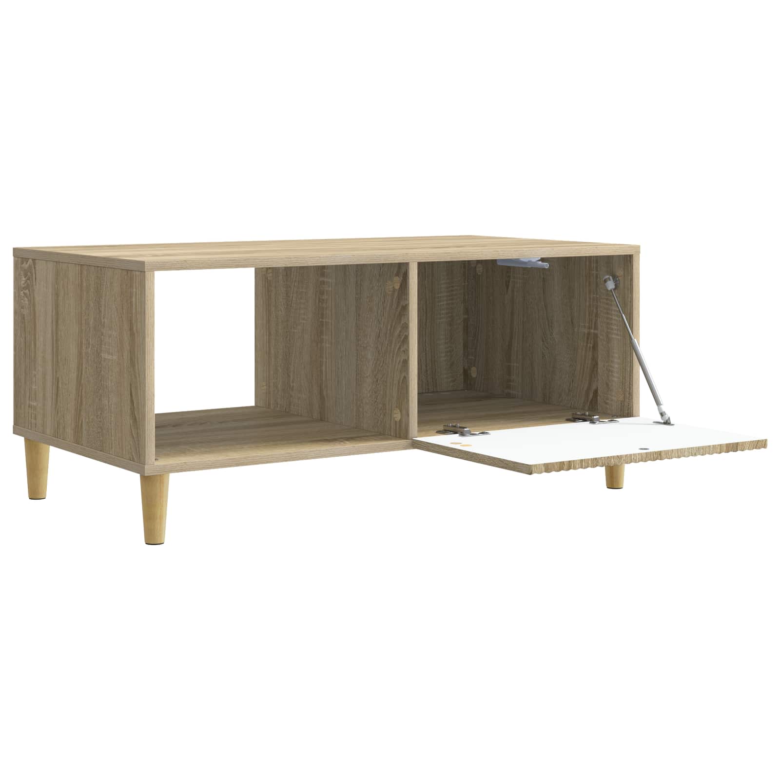 vidaXL Stolik kawowy dąb Sonoma 90 x 50 x 40 cm Drewno inżynieryjne