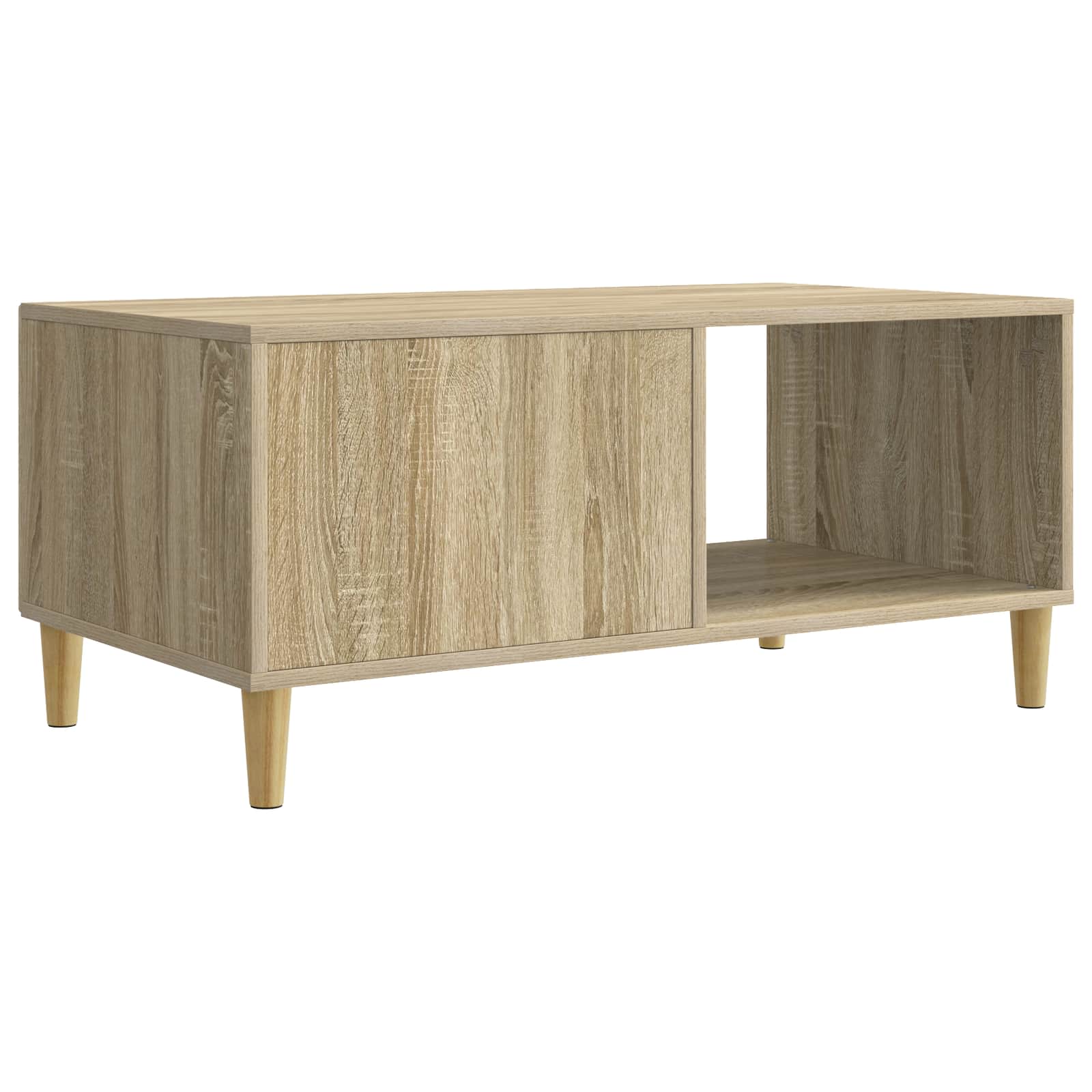 vidaXL Stolik kawowy dąb Sonoma 90 x 50 x 40 cm Drewno inżynieryjne