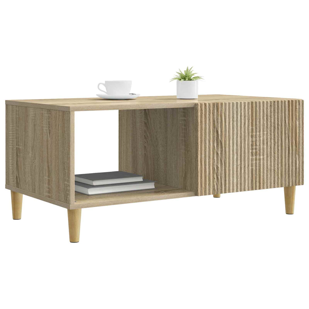 vidaXL Stolik kawowy dąb Sonoma 90 x 50 x 40 cm Drewno inżynieryjne