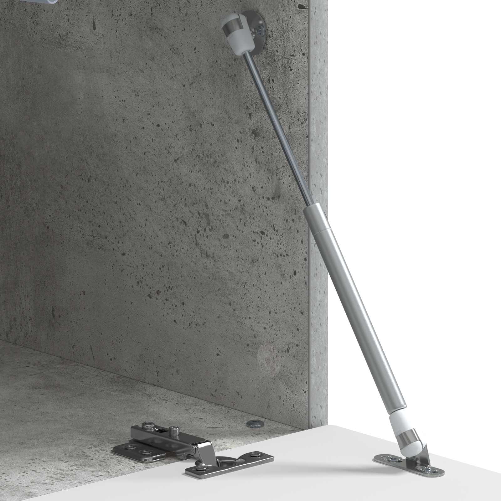 vidaXL Stolik kawowy Betonowy szary 90 x 50 x 40 cm