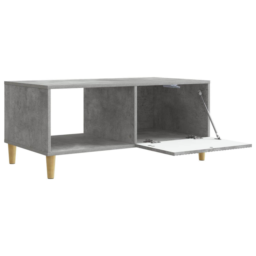 vidaXL Stolik kawowy Betonowy szary 90 x 50 x 40 cm
