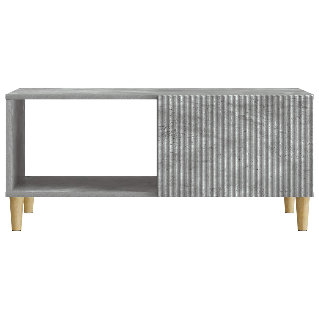 vidaXL Stolik kawowy Betonowy szary 90 x 50 x 40 cm