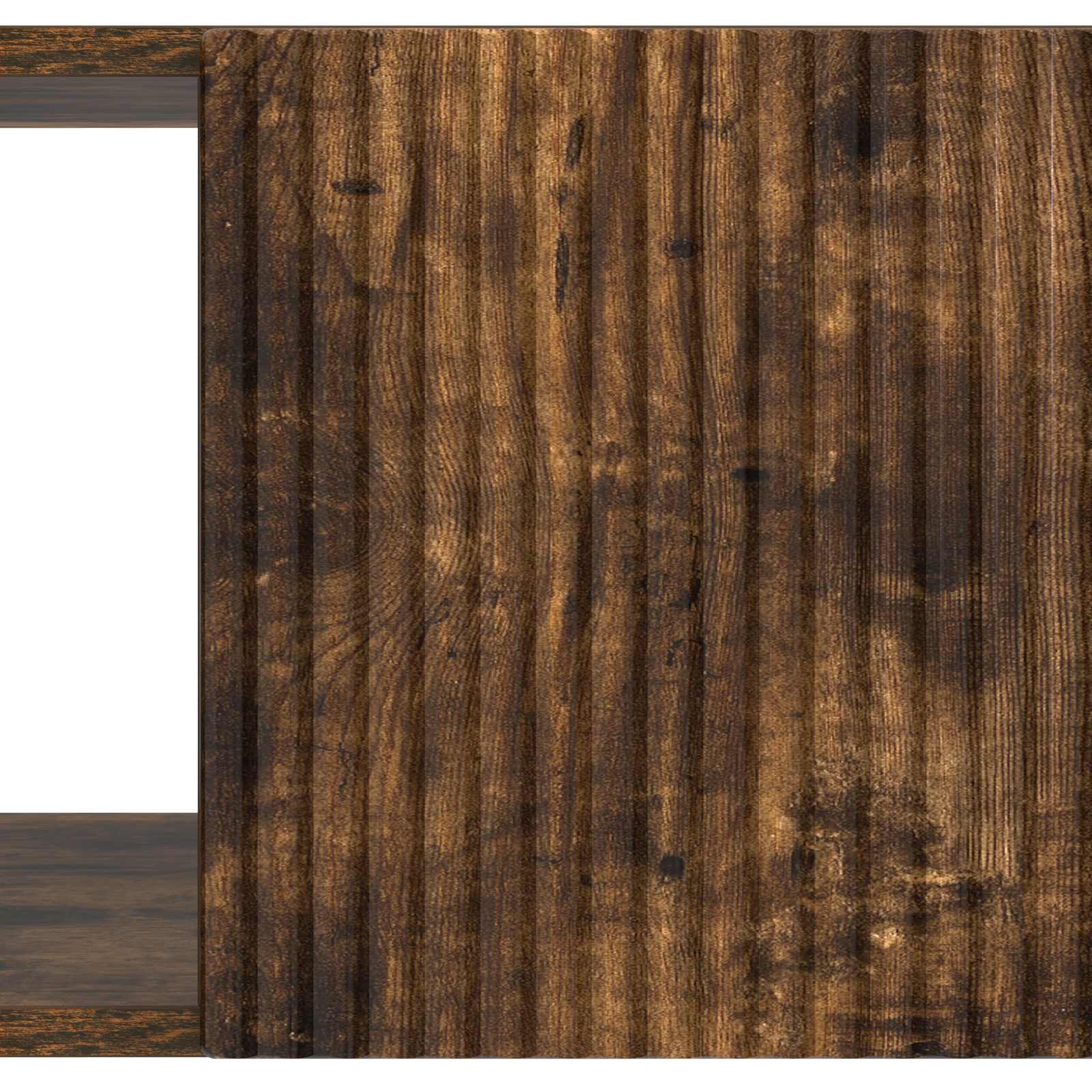 vidaXL Stolik kawowy Dąb wędzony 90 x 50 x 40 cm Drewno inżynieryjne