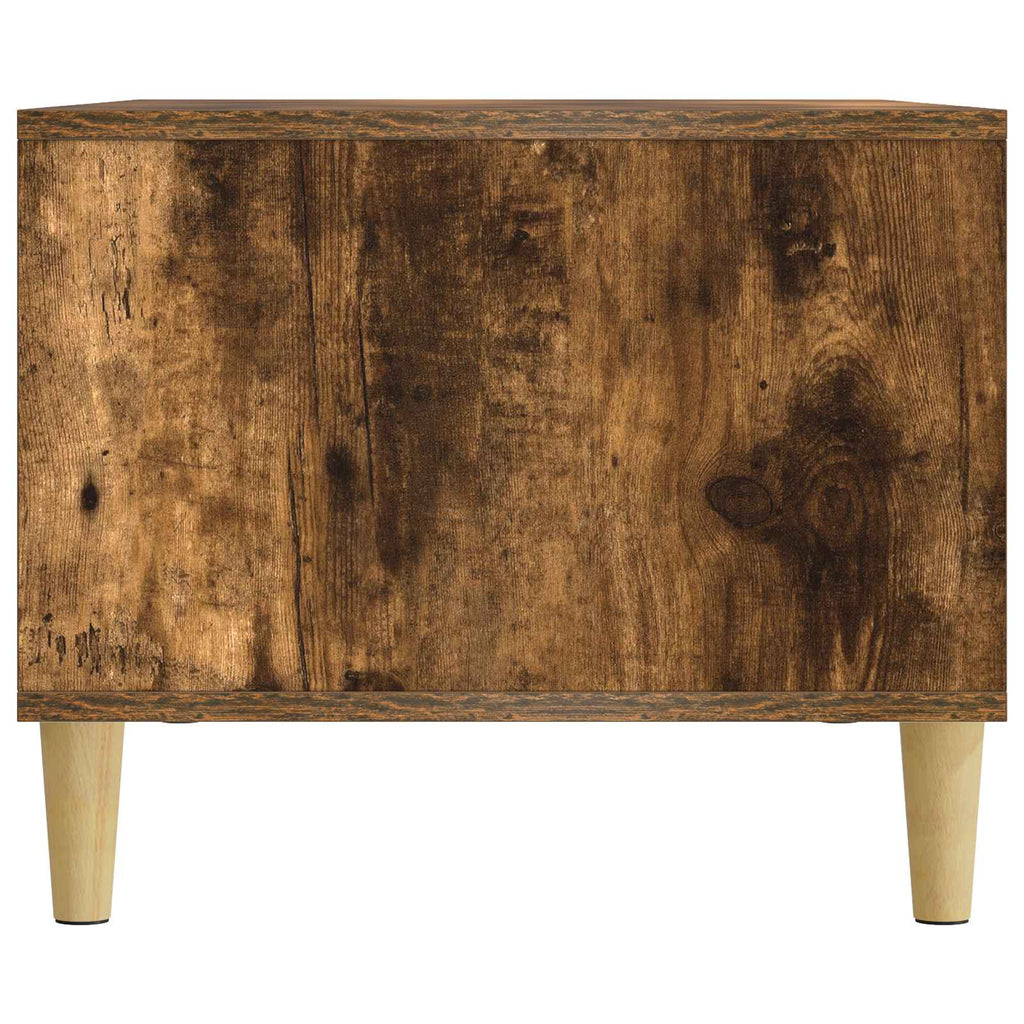 vidaXL Stolik kawowy Dąb wędzony 90 x 50 x 40 cm Drewno inżynieryjne