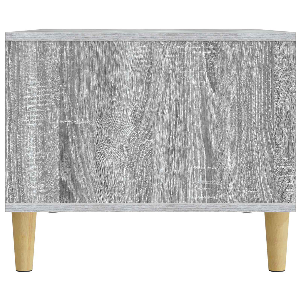 vidaXL Stolik kawowy Szary Sonoma 90 x 50 x 40 cm Drewno inżynieryjne