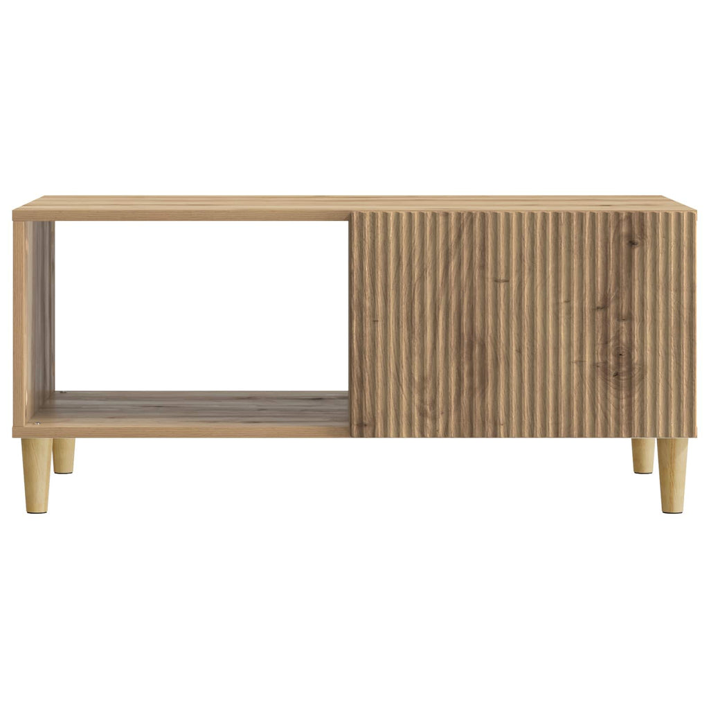 vidaXL Stolik kawowy Dąb artisan 90 x 50 x 40 cm Drewno inżynieryjne