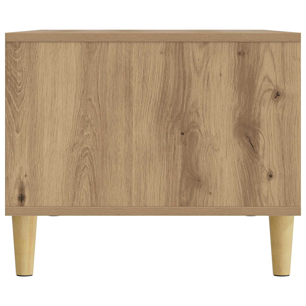 vidaXL Stolik kawowy Dąb artisan 90 x 50 x 40 cm Drewno inżynieryjne
