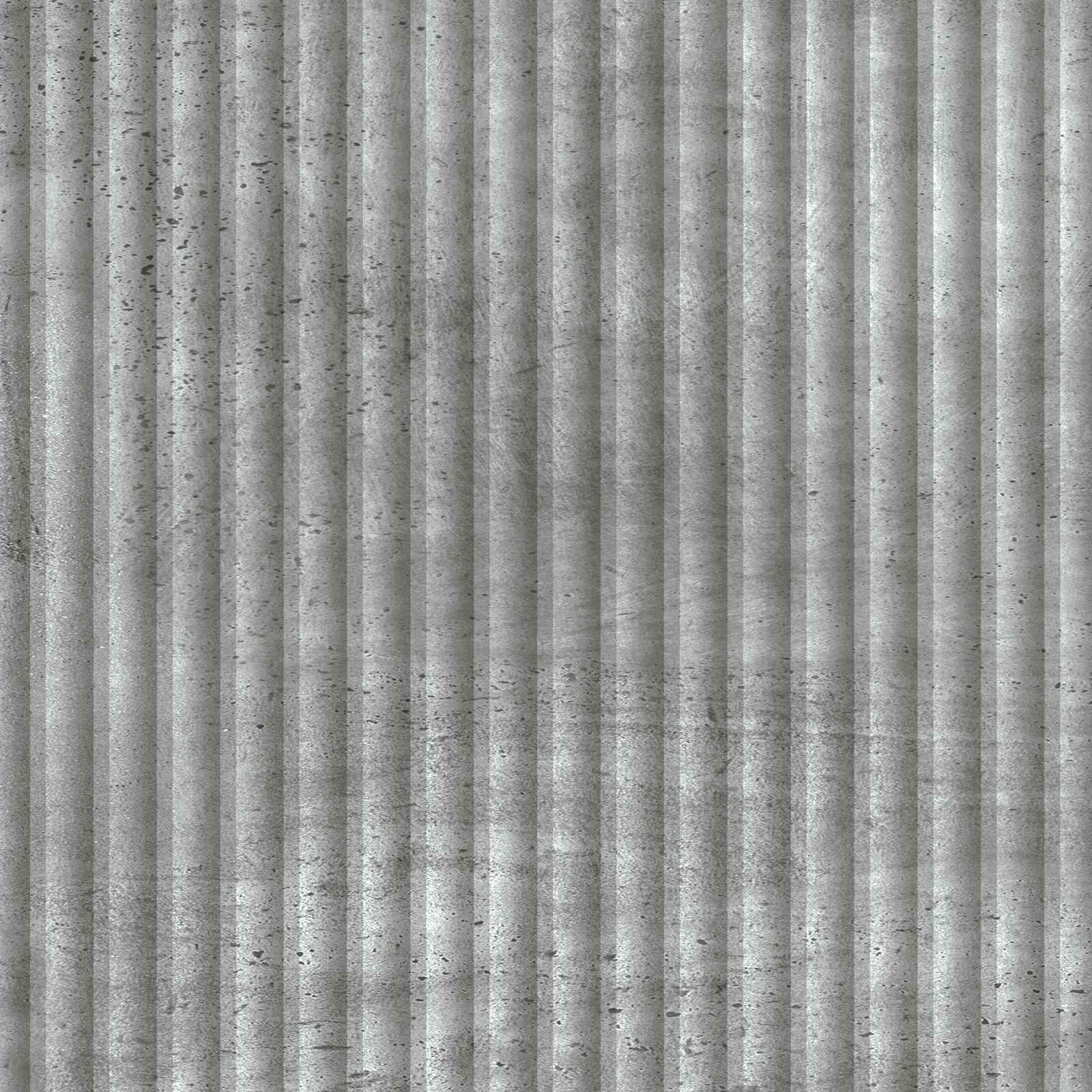 vidaXL Stolik kawowy z szufladą Betonowy szary 49 x 50 x 40 cm