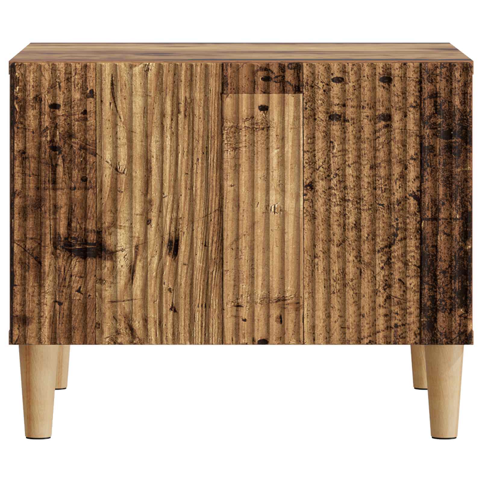 vidaXL Stolik kawowy Stare drewno 49 x 50 x 40 cm Drewno inżynieryjne