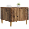 vidaXL Stolik kawowy Stare drewno 49 x 50 x 40 cm Drewno inżynieryjne
