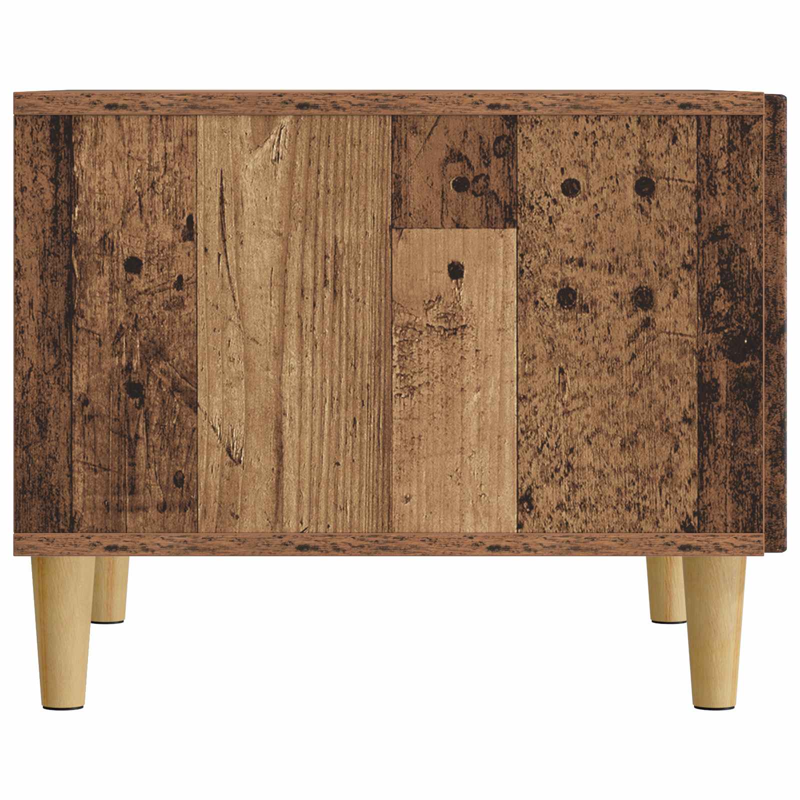 vidaXL Stolik kawowy Stare drewno 49 x 50 x 40 cm Drewno inżynieryjne