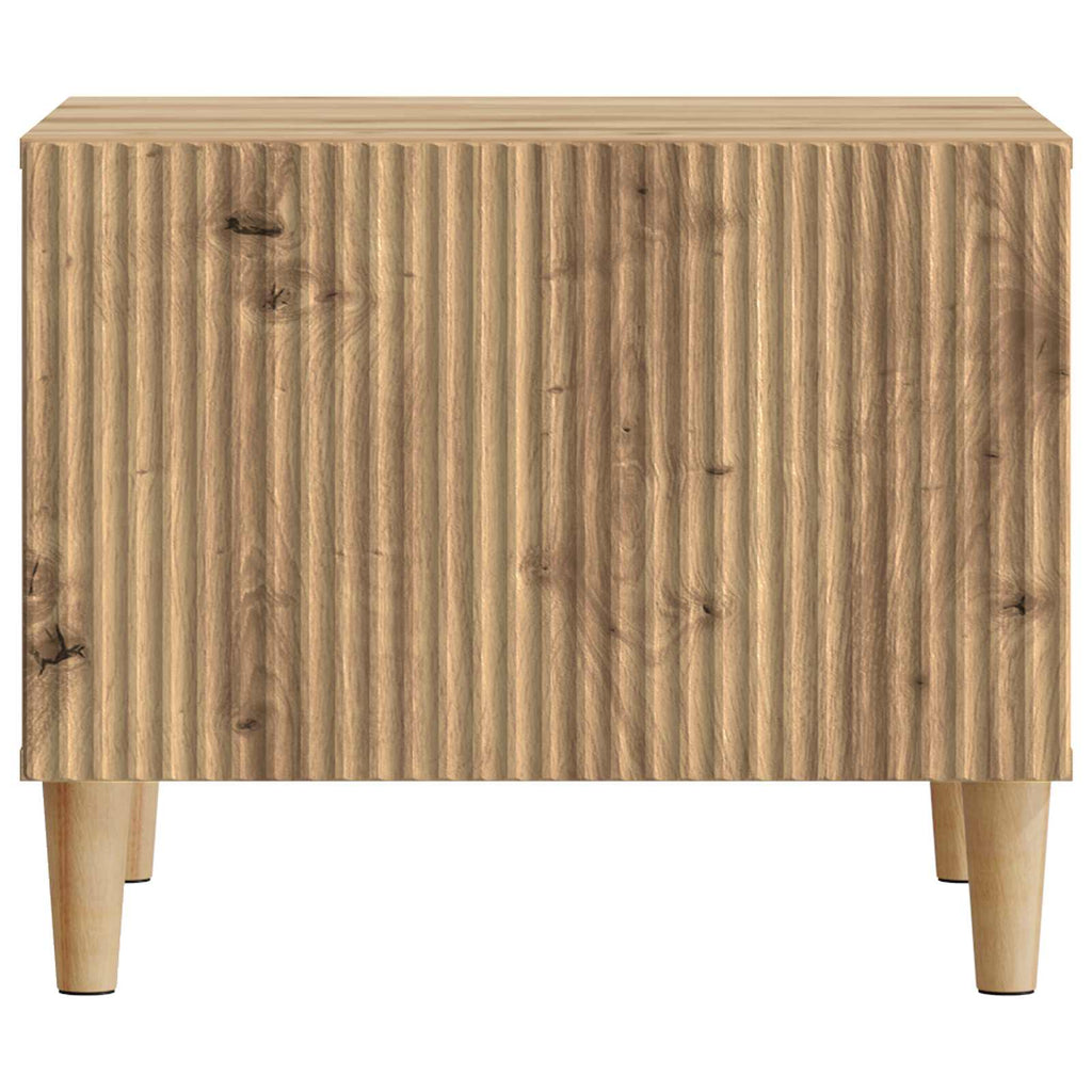 vidaXL Stolik kawowy Dąb artisan 49 x 50 x 40 cm Drewno inżynieryjne