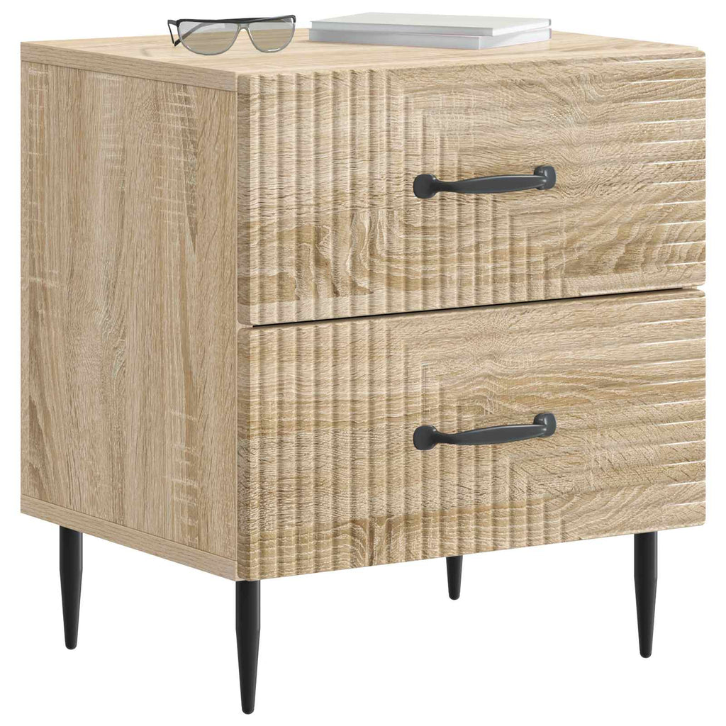 vidaXL Szafka Nocna dąb Sonoma 43 x 34,5 x 47,5 cm Drewno inżynieryjne