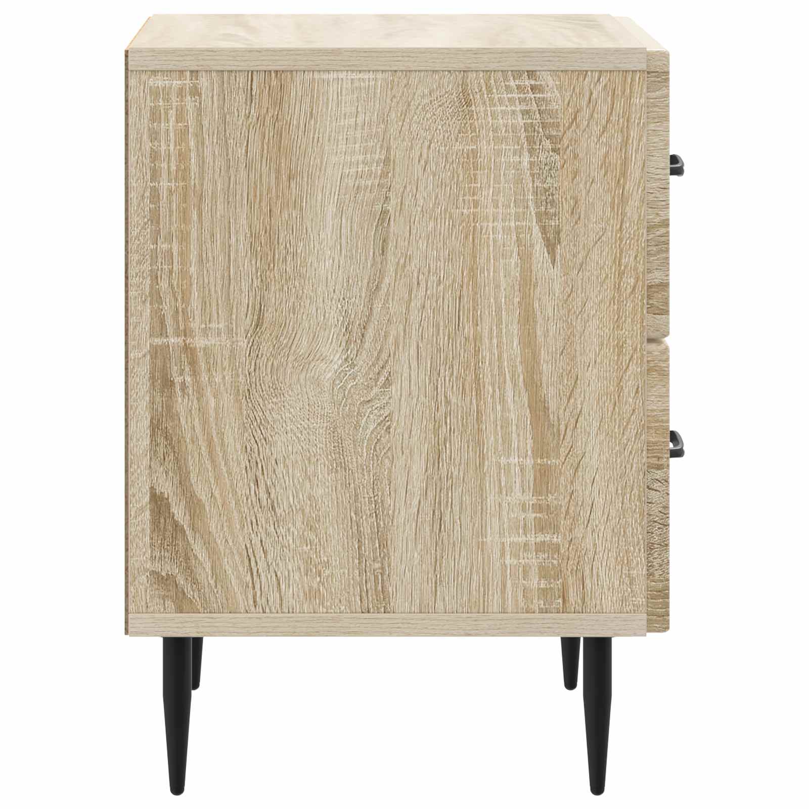 vidaXL Szafka Nocna z szufladą 2 pcs dąb Sonoma 43 x 34,5 x 47,5 cm