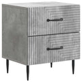 vidaXL Szafka Nocna z szufladą Betonowy szary 43 x 34,5 x 47,5 cm