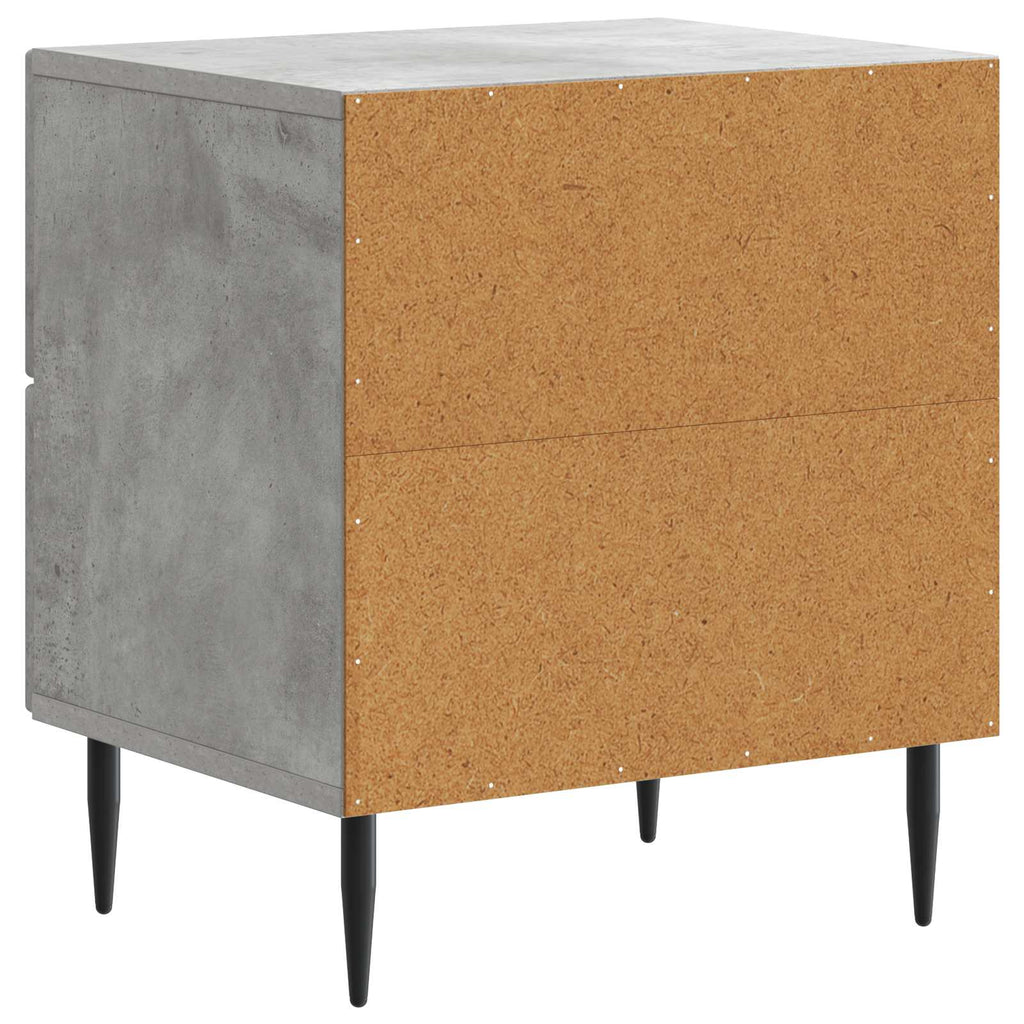 vidaXL Szafka Nocna z szufladą Betonowy szary 43 x 34,5 x 47,5 cm