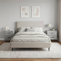 vidaXL Szafka Nocna 2 szt. Betonowy szary 43 x 34,5 x 47,5 cm