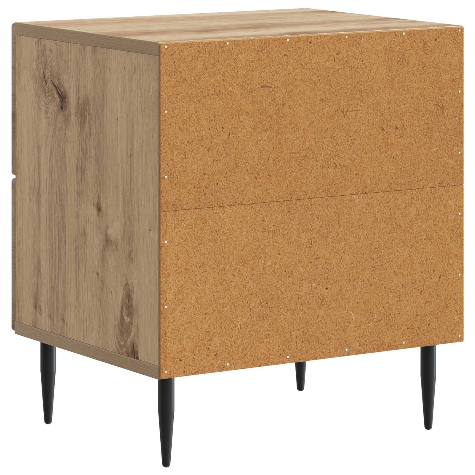 vidaXL Szafka Nocna z szufladą 2 pcs Dąb artisan 43 x 34,5 x 47,5 cm