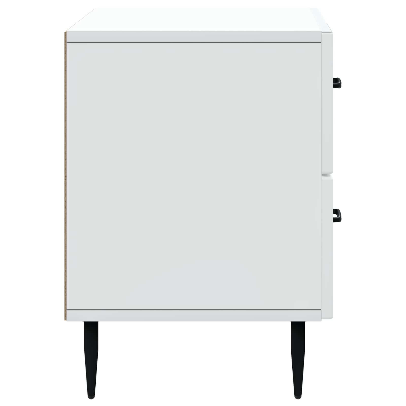 vidaXL Szafka Nocna Biały 62 x 34,5 x 47,5 cm Drewno inżynieryjne
