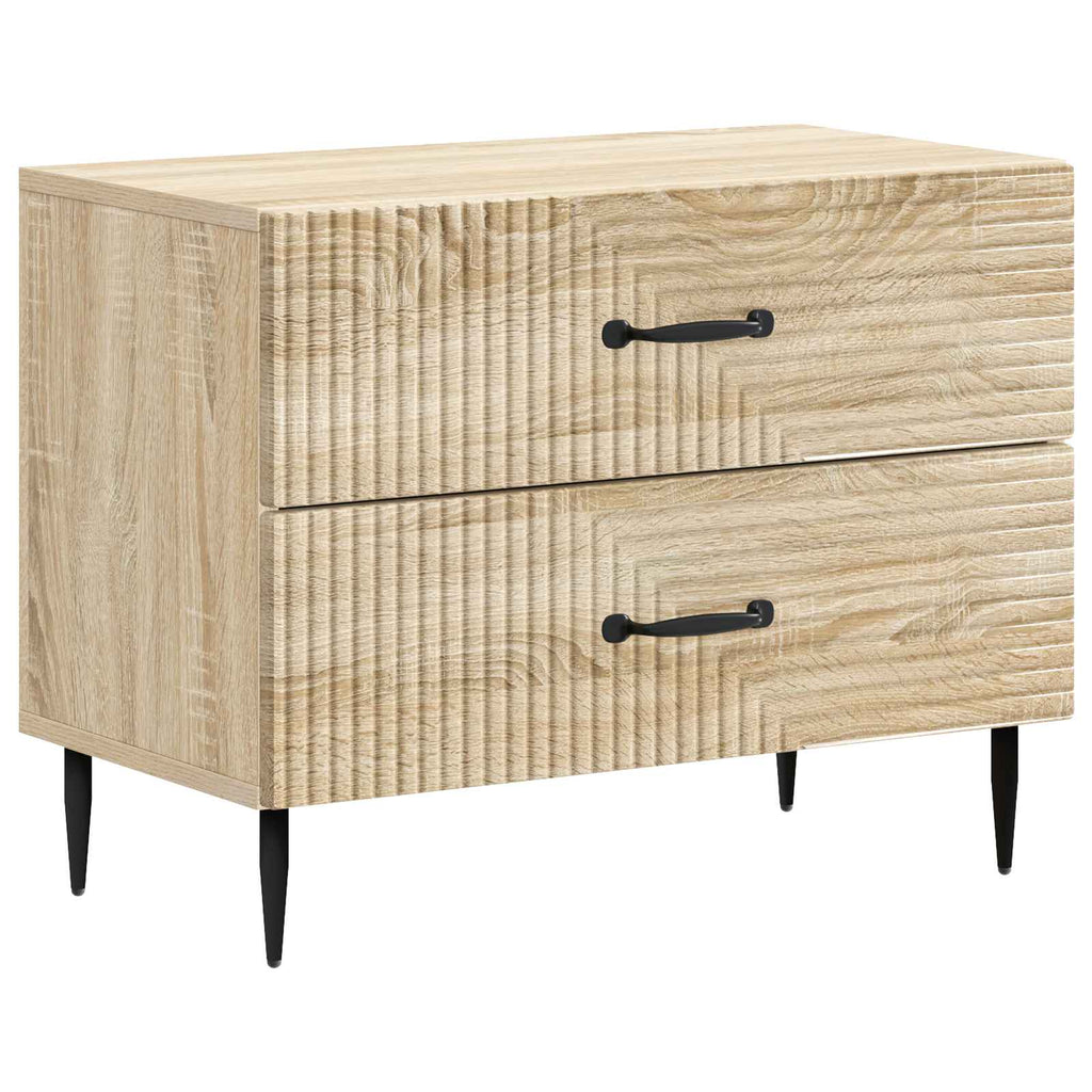 vidaXL Szafka Nocna dąb Sonoma 62 x 34,5 x 47,5 cm Drewno inżynieryjne