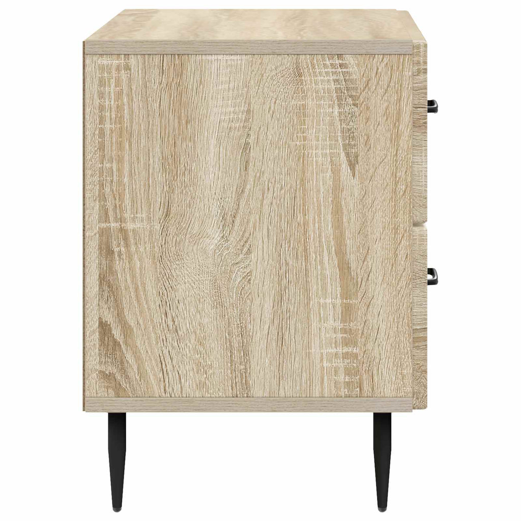 vidaXL Szafka Nocna dąb Sonoma 62 x 34,5 x 47,5 cm Drewno inżynieryjne