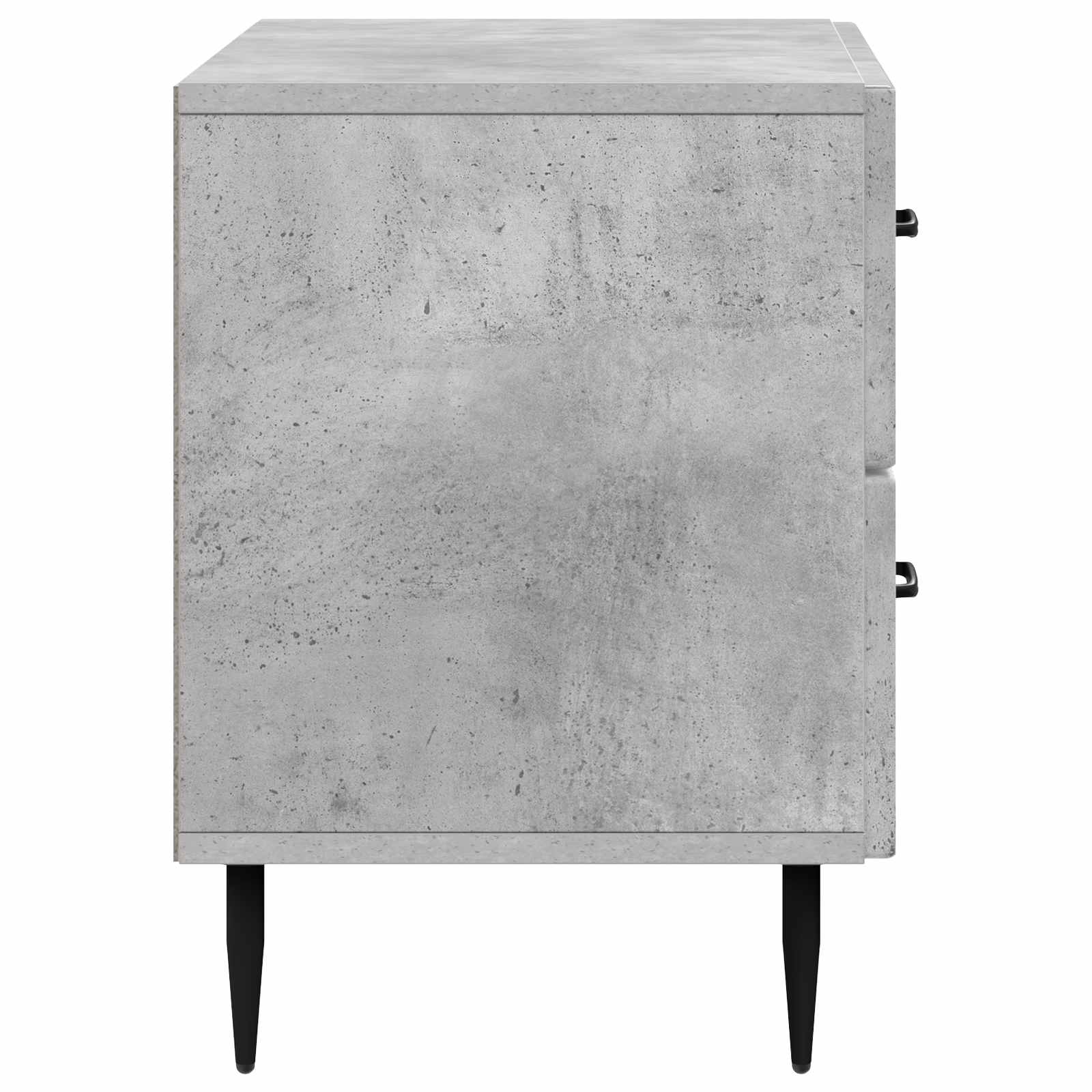 vidaXL Szafka Nocna z szufladą Betonowy szary 62 x 34,5 x 47,5 cm