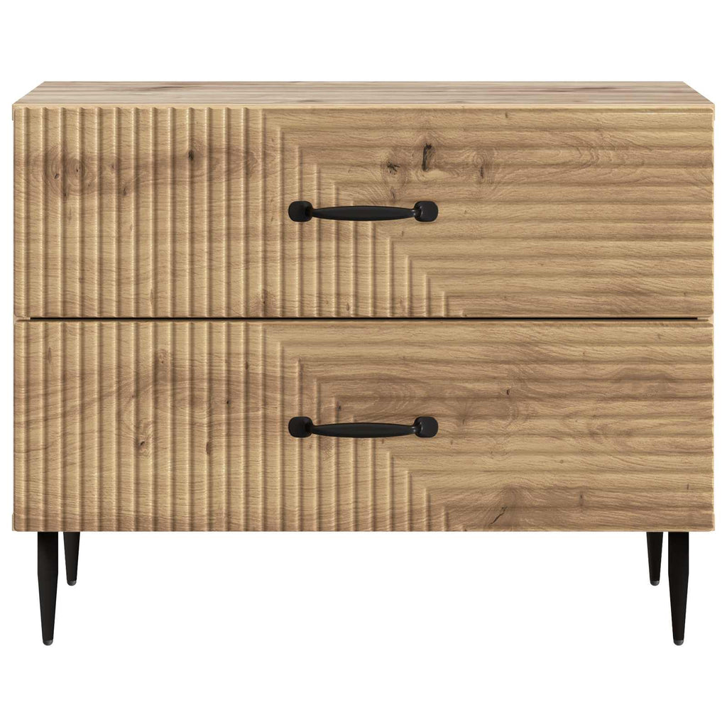 vidaXL Szafka Nocna z szufladą Dąb artisan 62 x 34,5 x 47,5 cm