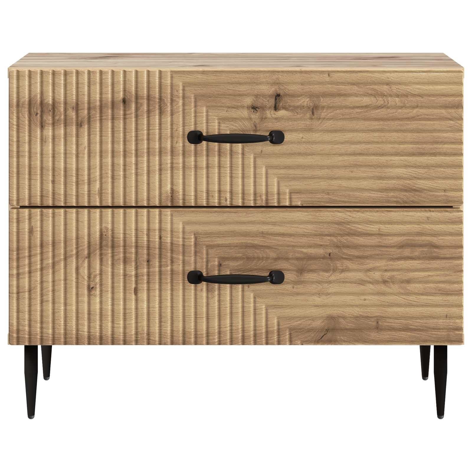 vidaXL Szafka Nocna z szufladą Dąb artisan 62 x 34,5 x 47,5 cm