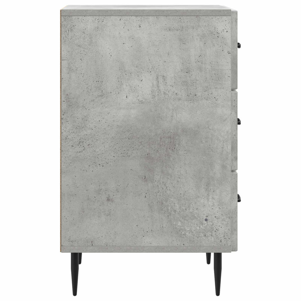 vidaXL Szafka Nocna z szufladą Betonowy szary 43 x 41 x 66,5 cm