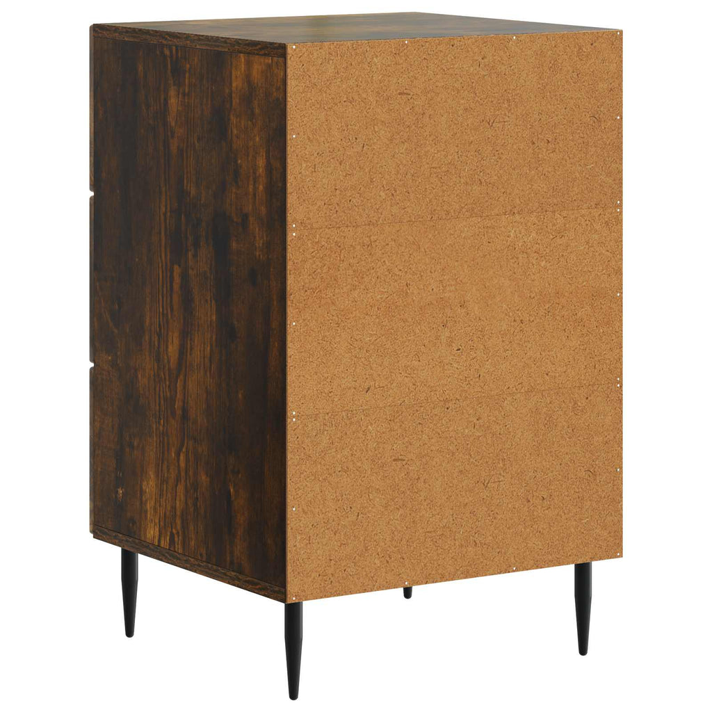 vidaXL Szafka Nocna Dąb wędzony 43 x 41 x 66,5 cm Drewno inżynieryjne