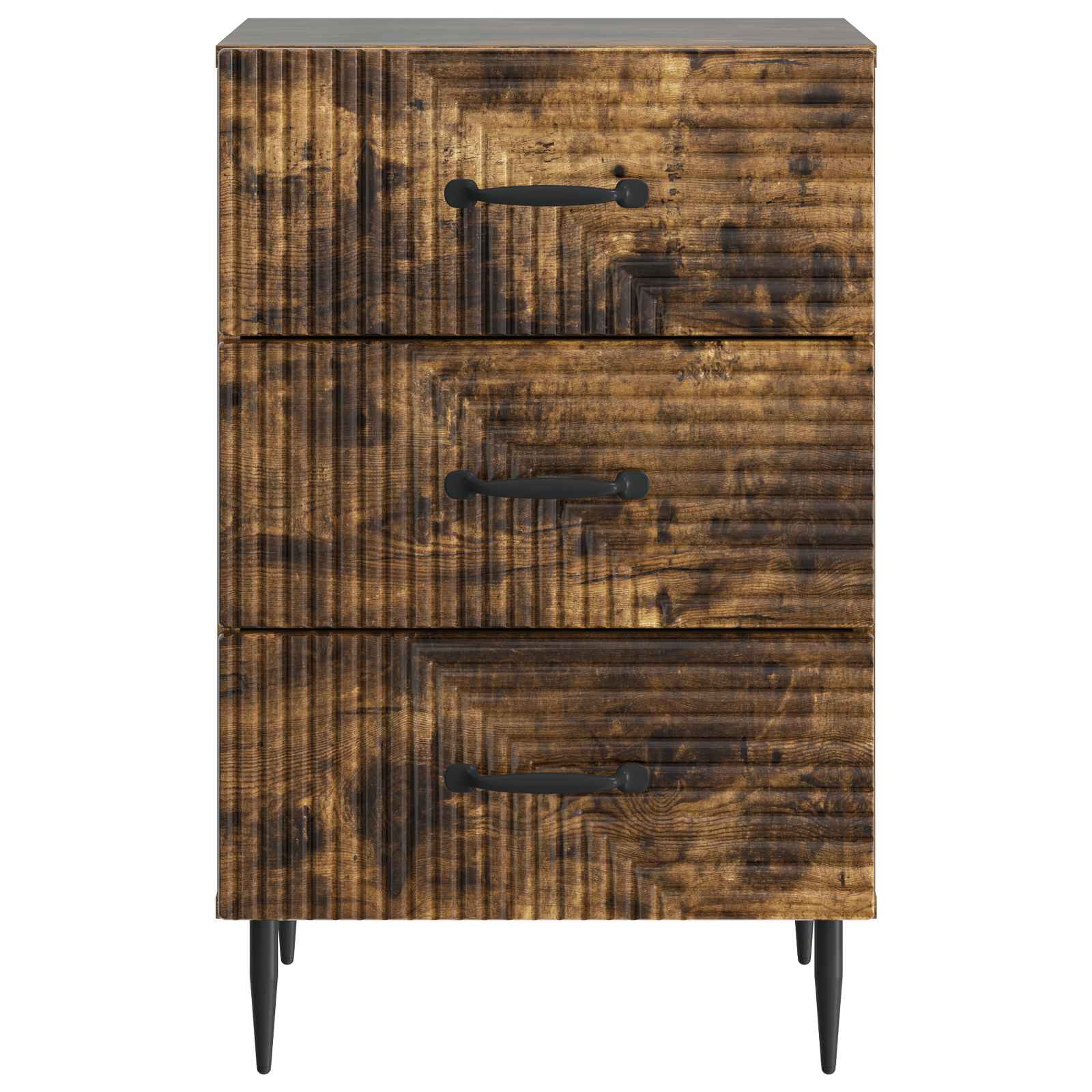 vidaXL Szafka Nocna Dąb wędzony 43 x 41 x 66,5 cm Drewno inżynieryjne