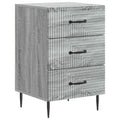 vidaXL Szafka Nocna Szary Sonoma 43 x 41 x 66,5 cm Drewno inżynieryjne