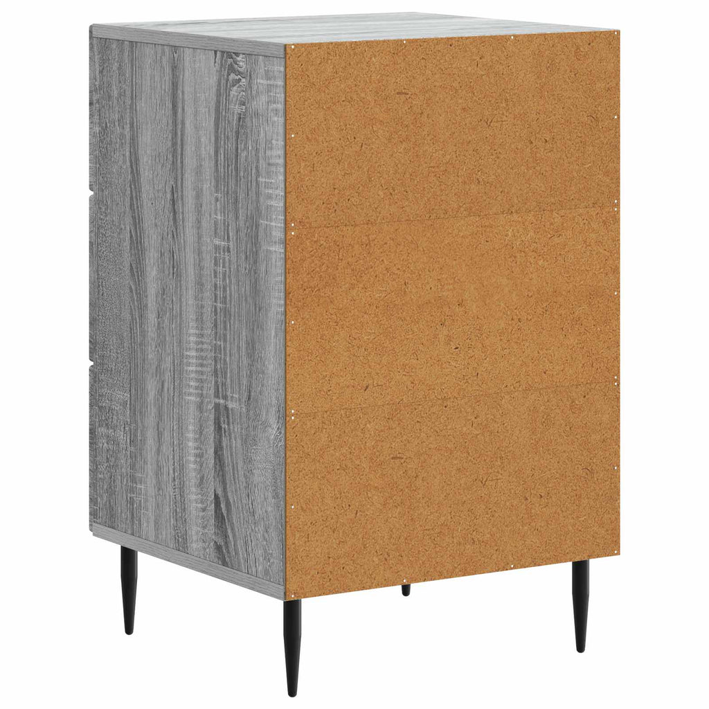 vidaXL Szafka Nocna Szary Sonoma 43 x 41 x 66,5 cm Drewno inżynieryjne