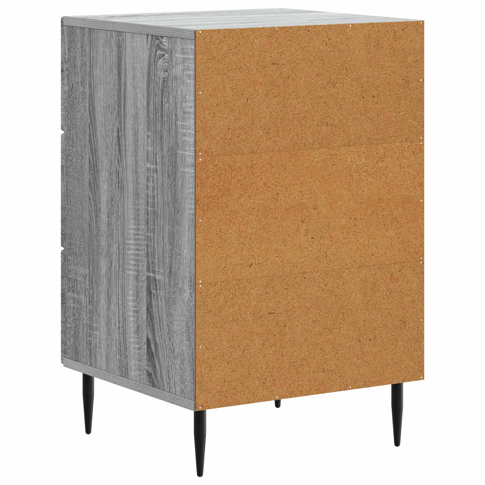 vidaXL Szafka Nocna Szary Sonoma 43 x 41 x 66,5 cm Drewno inżynieryjne