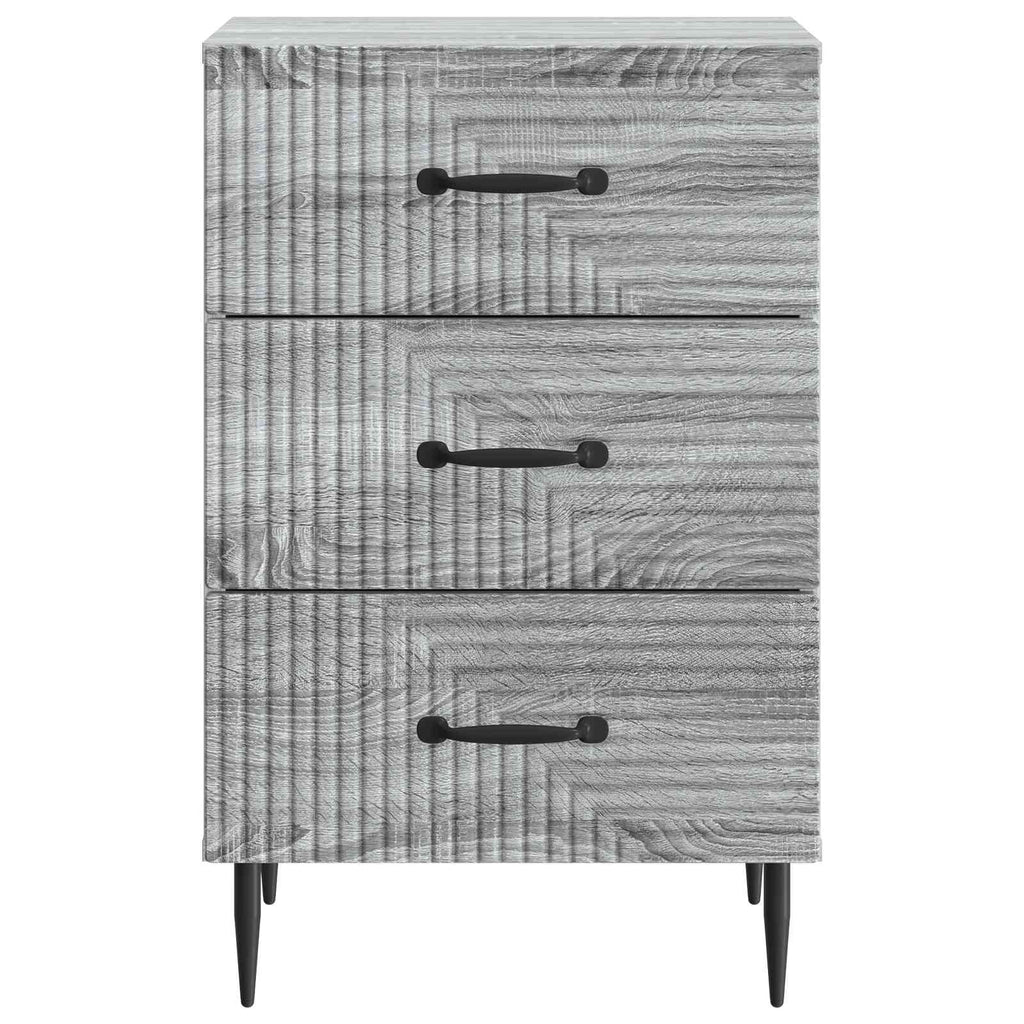 vidaXL Szafka Nocna Szary Sonoma 43 x 41 x 66,5 cm Drewno inżynieryjne