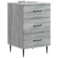 vidaXL Szafka Nocna Szary Sonoma 43 x 41 x 66,5 cm Drewno inżynieryjne