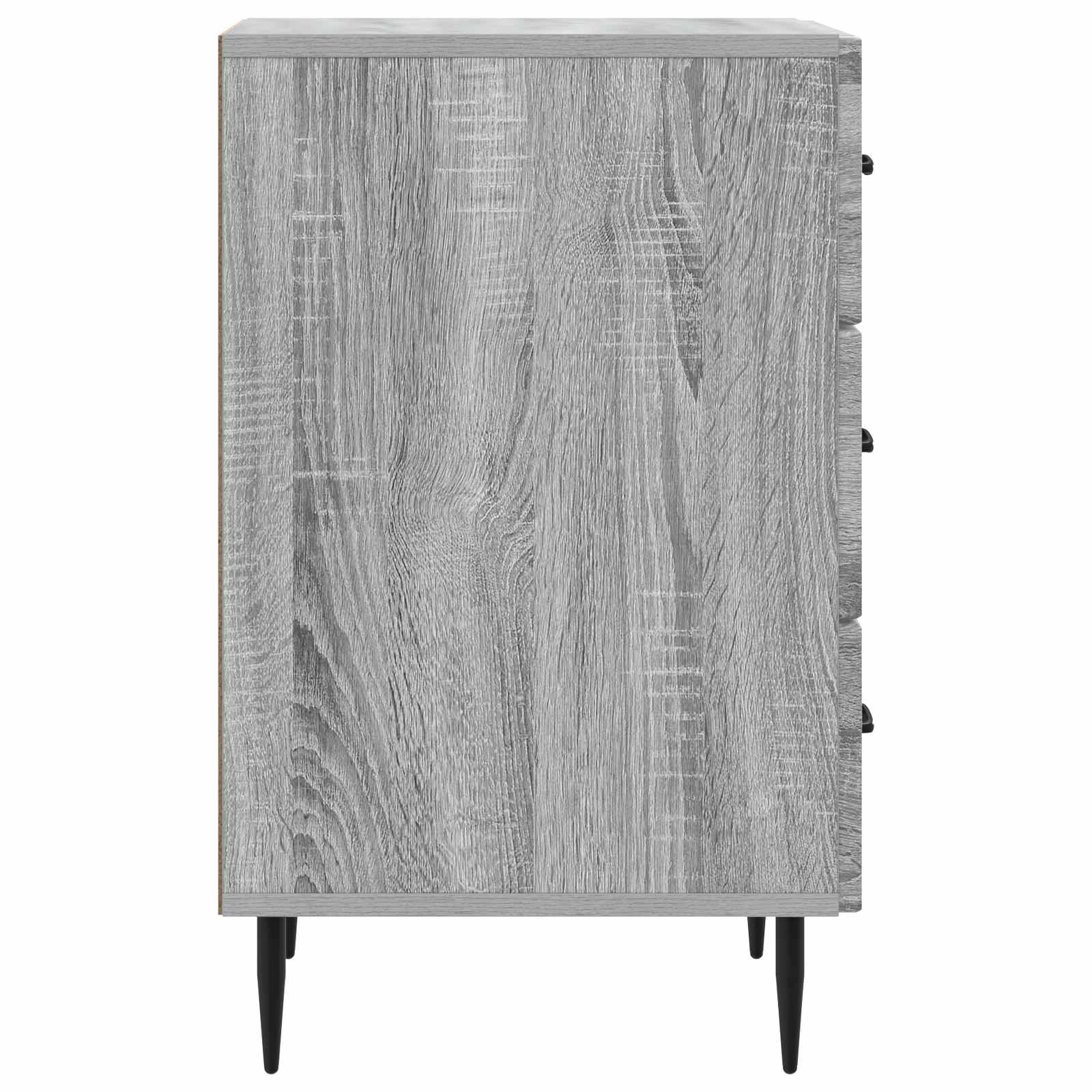 vidaXL Szafka Nocna Szary Sonoma 43 x 41 x 66,5 cm Drewno inżynieryjne