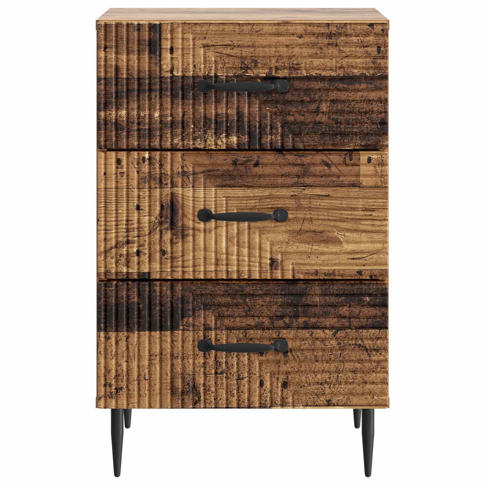 vidaXL Szafka Nocna Stare drewno 43 x 41 x 66,5 cm Drewno inżynieryjne