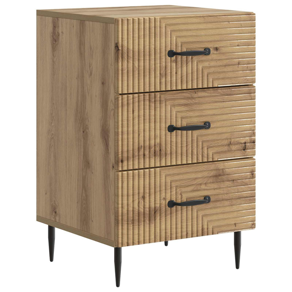 vidaXL Szafka Nocna Dąb artisan 43 x 41 x 66,5 cm Drewno inżynieryjne